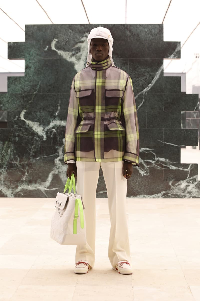 Louis Vuitton Men's Fall/Winter 2021 Runway Show Collection Virgil Abloh Men Artistic Director FW21 Ebonics / Snake Oil / The Black Box / Mirror, Mirror menswear fw21