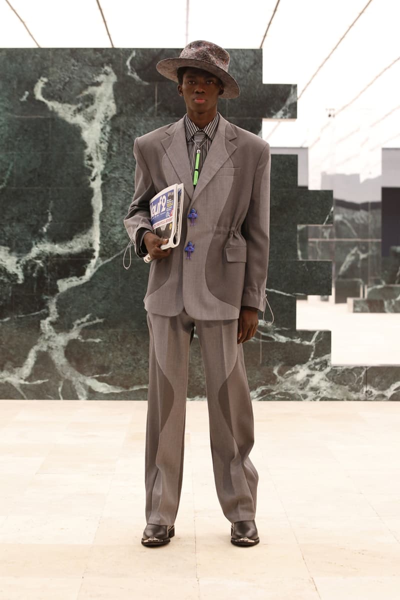 Louis Vuitton Men's Fall/Winter 2021 Runway Show Collection Virgil Abloh Men Artistic Director FW21 Ebonics / Snake Oil / The Black Box / Mirror, Mirror menswear fw21