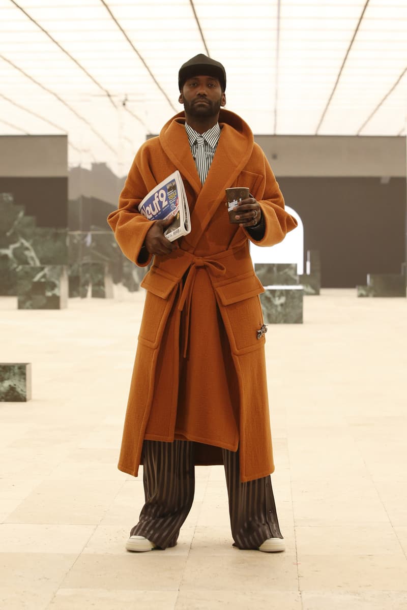 Louis Vuitton Men's Fall/Winter 2021 Runway Show Collection Virgil Abloh Men Artistic Director FW21 Ebonics / Snake Oil / The Black Box / Mirror, Mirror menswear fw21