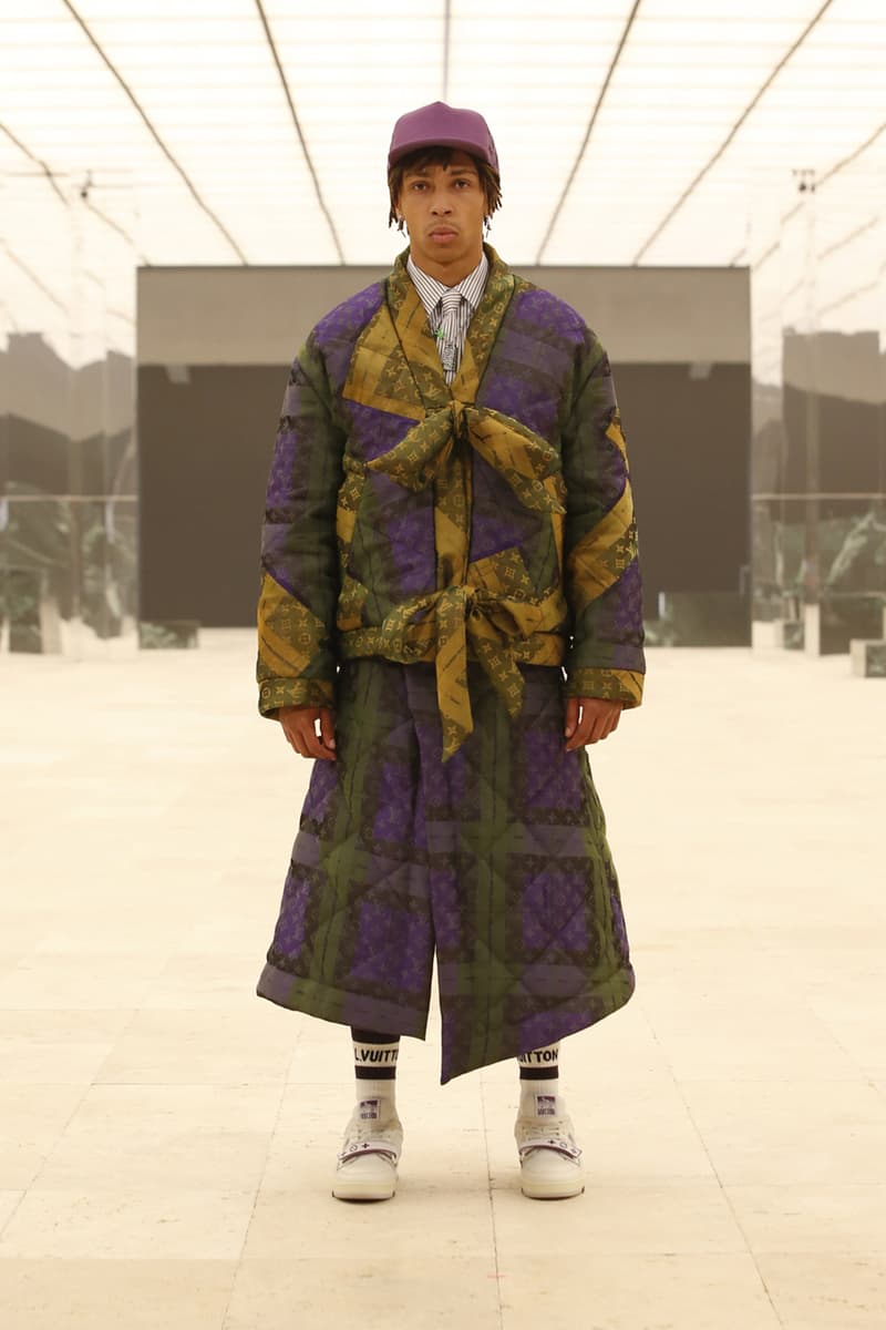 Louis Vuitton Men's Fall/Winter 2021 Runway Show Collection Virgil Abloh Men Artistic Director FW21 Ebonics / Snake Oil / The Black Box / Mirror, Mirror menswear fw21