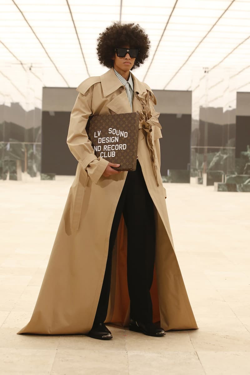 Louis Vuitton Men's Fall/Winter 2021 Runway Show Collection Virgil Abloh Men Artistic Director FW21 Ebonics / Snake Oil / The Black Box / Mirror, Mirror menswear fw21