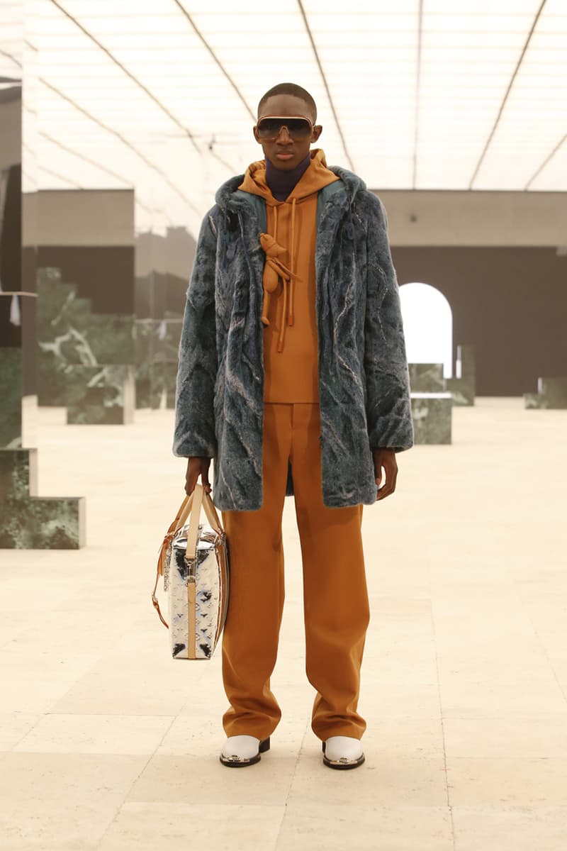 Louis Vuitton Men's Fall/Winter 2021 Runway Show Collection Virgil Abloh Men Artistic Director FW21 Ebonics / Snake Oil / The Black Box / Mirror, Mirror menswear fw21