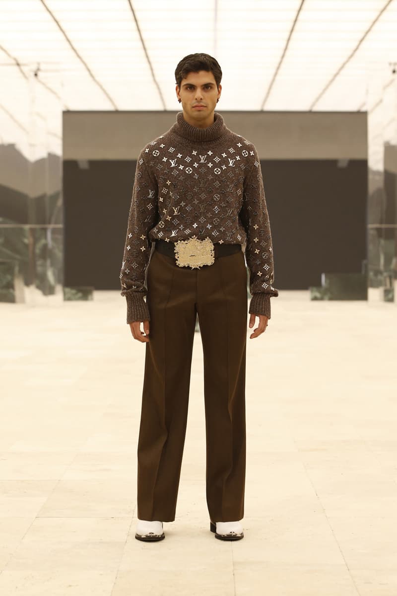 Louis Vuitton Men's Fall/Winter 2021 Runway Show Collection Virgil Abloh Men Artistic Director FW21 Ebonics / Snake Oil / The Black Box / Mirror, Mirror menswear fw21