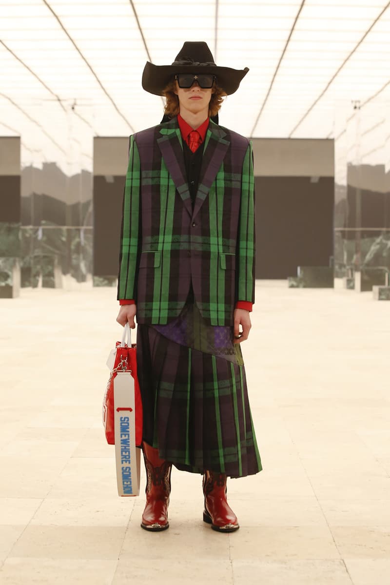 Louis Vuitton Men's Fall/Winter 2021 Runway Show Collection Virgil Abloh Men Artistic Director FW21 Ebonics / Snake Oil / The Black Box / Mirror, Mirror menswear fw21