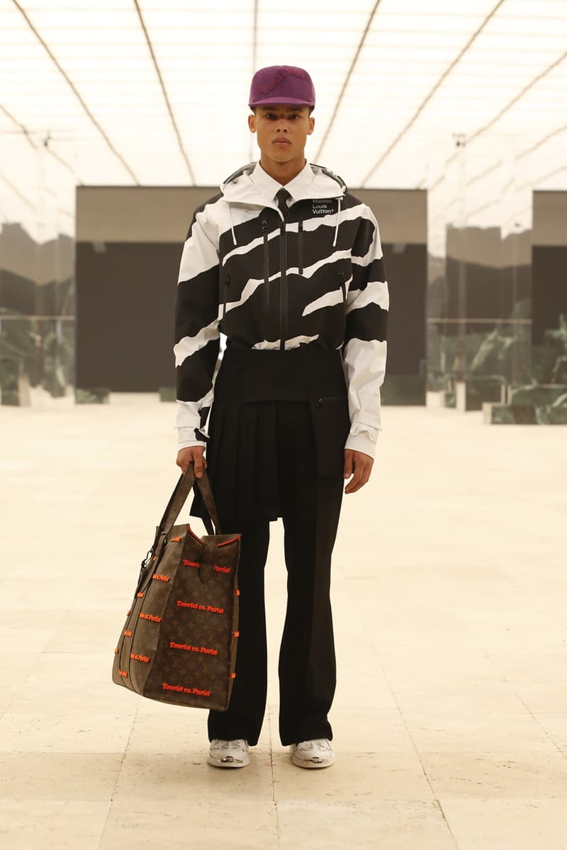 Louis Vuitton Men's Fall/Winter 2021 Runway Show Collection Virgil Abloh Men Artistic Director FW21 Ebonics / Snake Oil / The Black Box / Mirror, Mirror menswear fw21