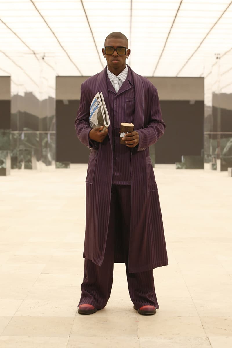 Louis Vuitton Men's Fall/Winter 2021 Runway Show Collection Virgil Abloh Men Artistic Director FW21 Ebonics / Snake Oil / The Black Box / Mirror, Mirror menswear fw21