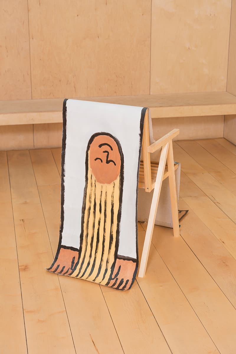 19 chairs tom will butterworth wooden chairs lockdown project charity release details auction exhibition Harry Grundy Max Siedentopf Benjamin Edgar James Shaw Antony Williams Wilfrid Wood Isabel + Helen Morag Myerscough Brandon Carlton Sabine Marcelis Jean Jullien Helmut Smits Ashley Williams Henry Gorse Joe Lycett Emma Brewin Nicole McLaughlin Tom Dixon Es Devlin