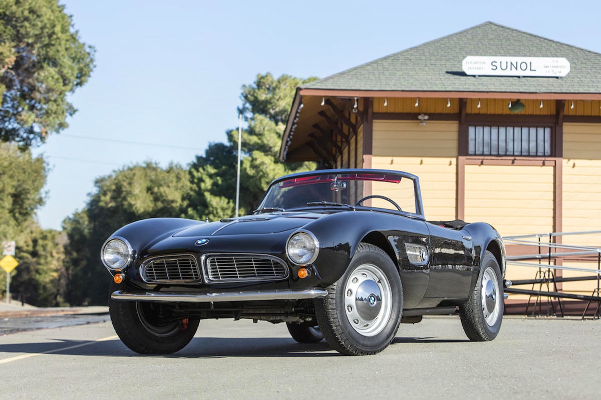 1959 BMW 507 Series II Roadster Bonhams Auction Collectible classic cars automotive auctions collectible car 