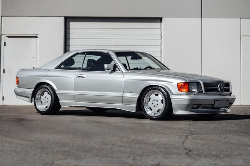 1989 Mercedes Benz 560 SEC AMG 6 0 rare Wide body sothebys auction house cars vehicles automotive retro vintage