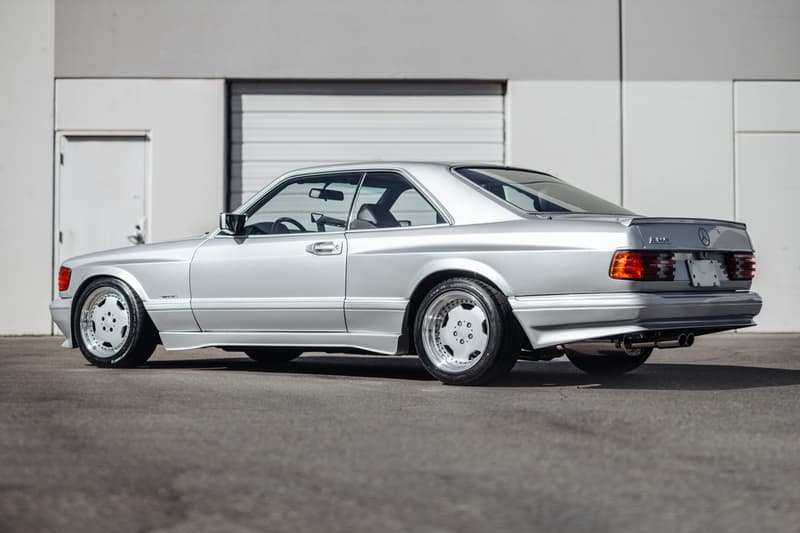 1989 Mercedes Benz 560 SEC AMG 6 0 rare Wide body sothebys auction house cars vehicles automotive retro vintage