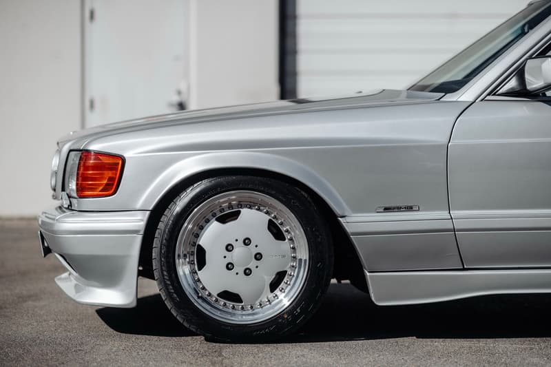 1989 Mercedes Benz 560 SEC AMG 6 0 rare Wide body sothebys auction house cars vehicles automotive retro vintage