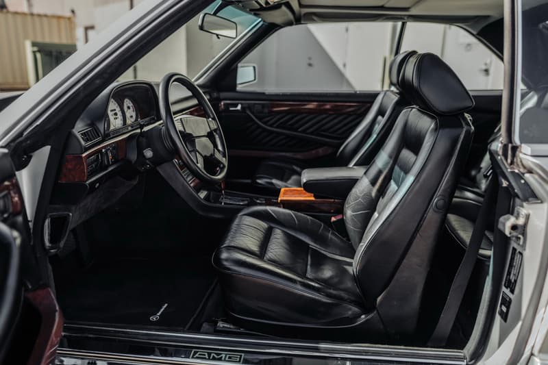 1989 Mercedes Benz 560 SEC AMG 6 0 rare Wide body sothebys auction house cars vehicles automotive retro vintage