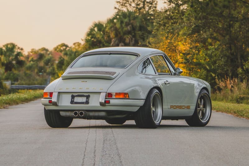 1989 Porsche 911 Reimagined by Singer Vehicle Design 964 Retro Restomod Modified Custom Built Client Car For Sale RM Sotheby's Luxury Californian German Automotive Sportscar 4 Liter Flat Six Engine Carbon Fiber Rare Unique One-Off