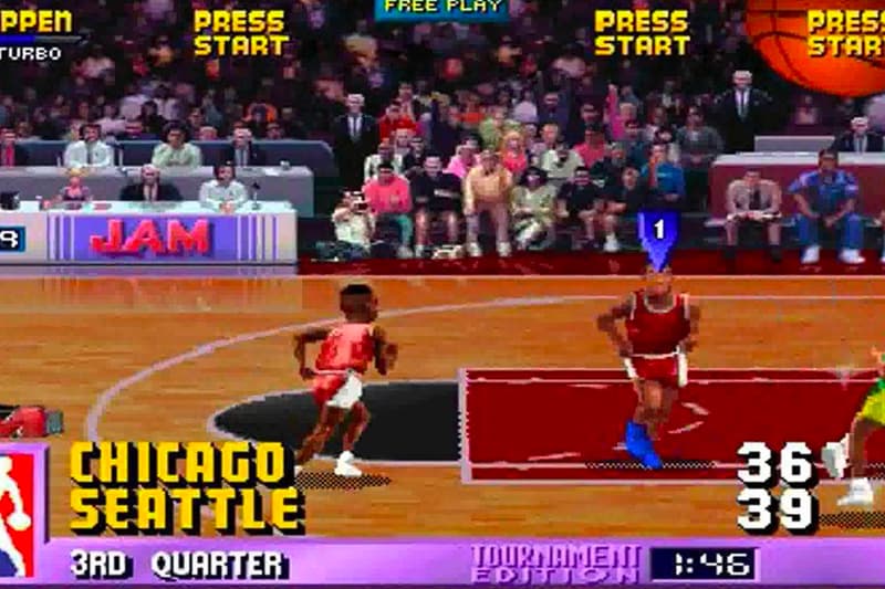 NBA Jam Tournament Edition 2021 Roster Update 1994 Lebron James James Harden Kevin Durant Steph Curry Alex Caruso Bam Adebayo LaMelo Ball