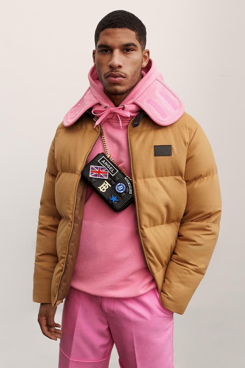 burberry Ricardo tisci lookbook trench coat camouflage camo floral fall winter 2021 FW21 pre-collection