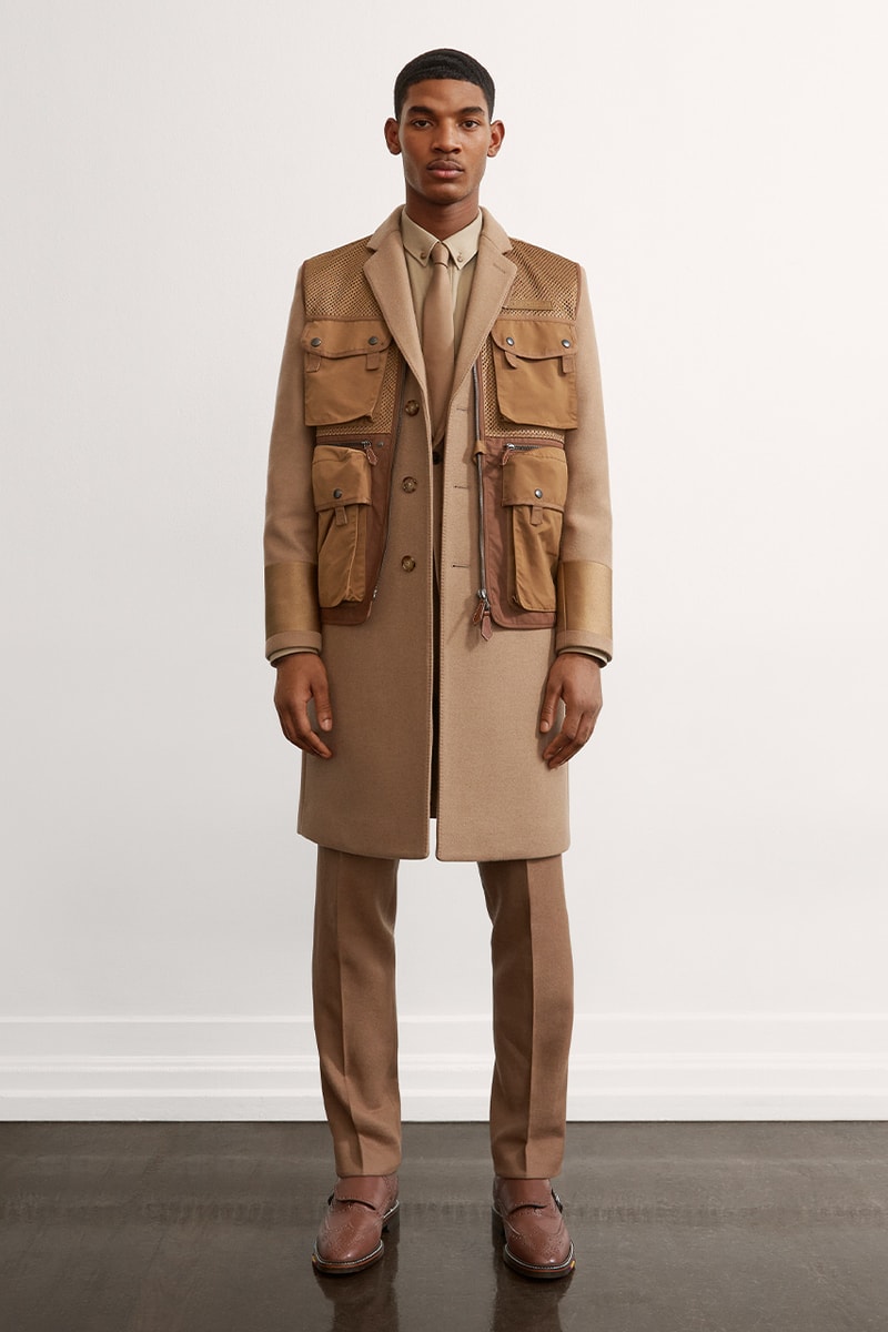 burberry Ricardo tisci lookbook trench coat camouflage camo floral fall winter 2021 FW21 pre-collection