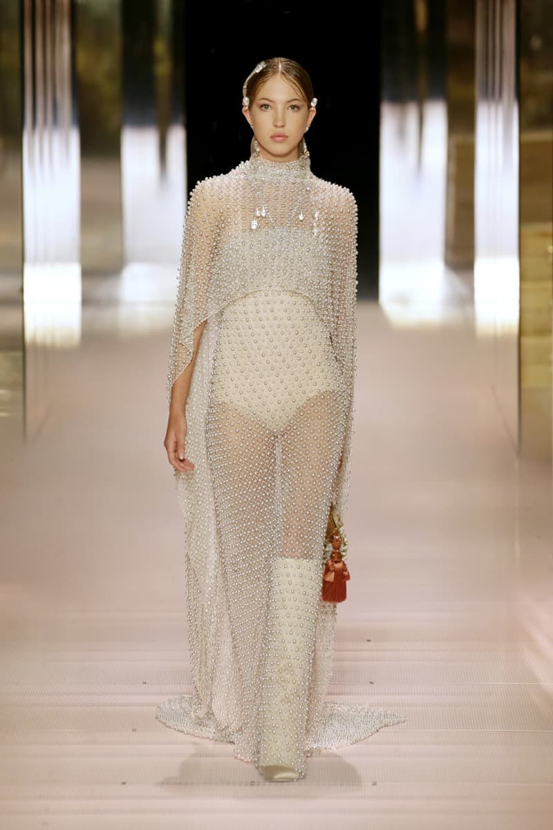 Fendi Couture Spring/Summer 2021 Runway Collection ss21 kim jones silvia venturini menswear womenswear bella hadid gigi cara delevingne model