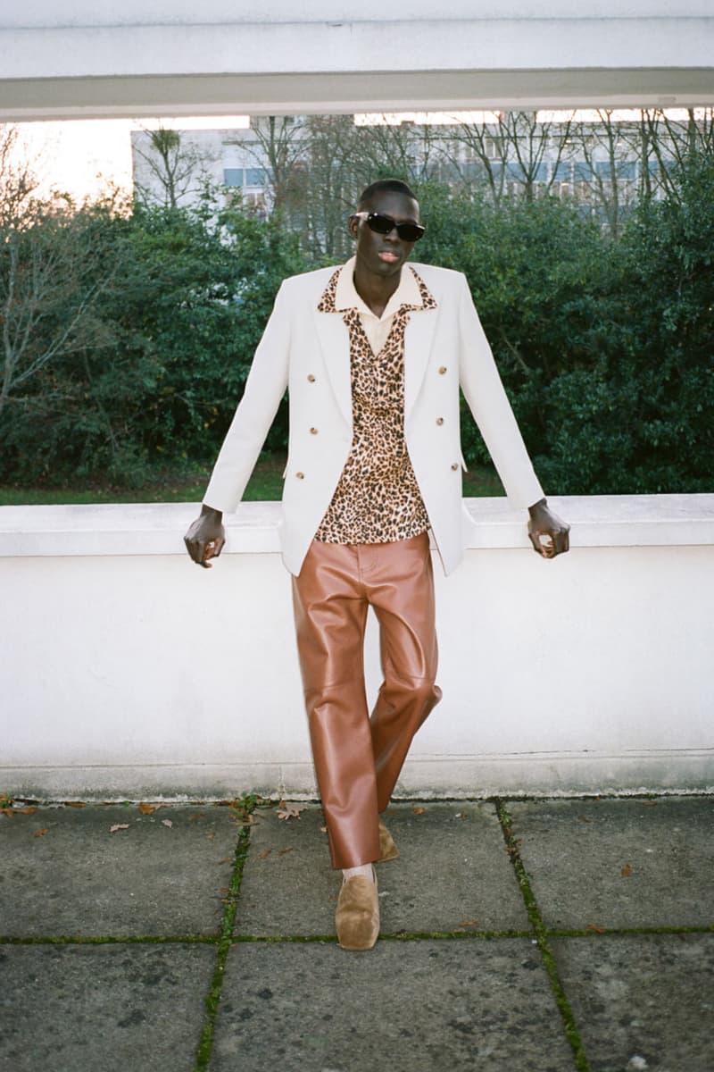 Nanushka Pre-Fall 2021 Collection Lookbook menswear denim print pattern sandor sandra