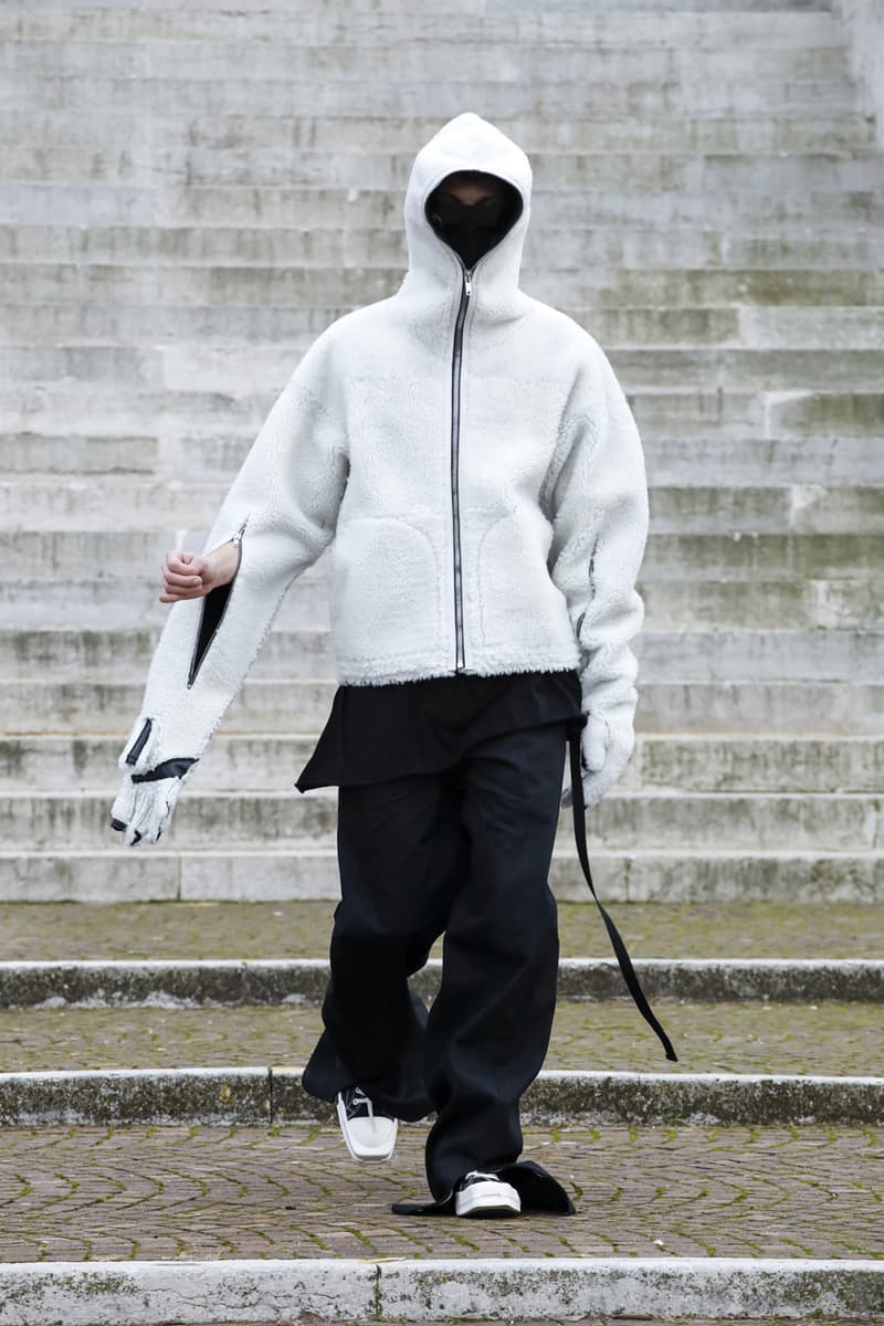 Rick Owens FW21 Menswear Collection Lookbook fall winter 2021 show presentation watch runway converse collaboration GETHSEMANE