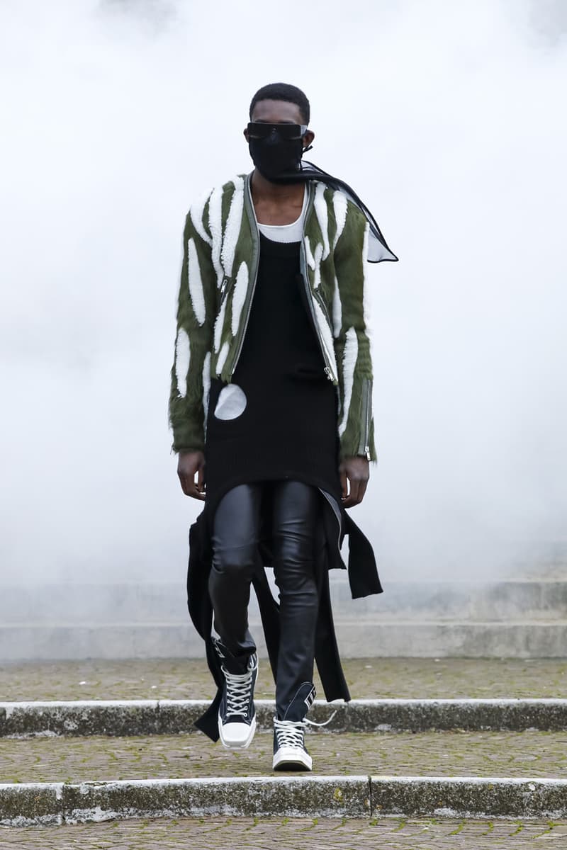 Rick Owens FW21 Menswear Collection Lookbook fall winter 2021 show presentation watch runway converse collaboration GETHSEMANE