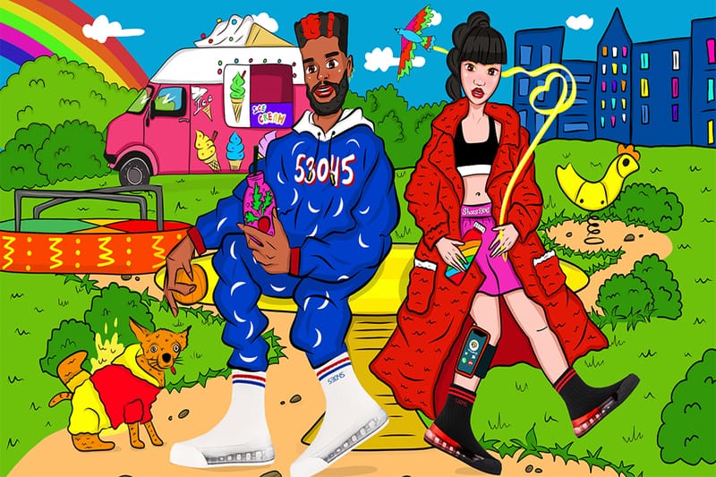 SHOES 53045 Introduces the Sock'Air Silhouette