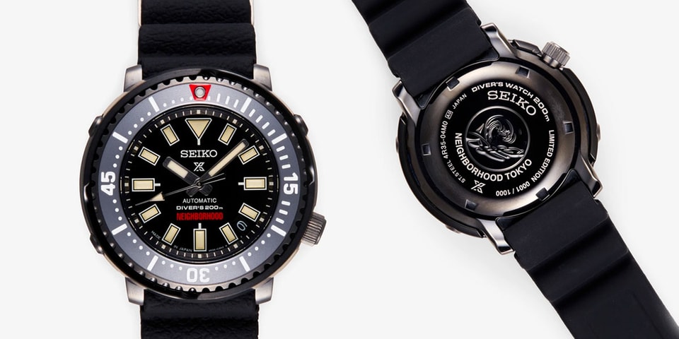 Neighborhood X Seiko Prospex Dive Watch Hypebeast