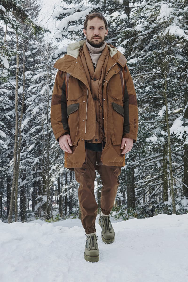 WHITE MOUNTAINEERING Fall/Winter 2021 Collection lookbook fw21 japan collaborations Mizuno, GORE-TEX, Millet, UGG, Saucony, Danner, Gramicci, Briefing