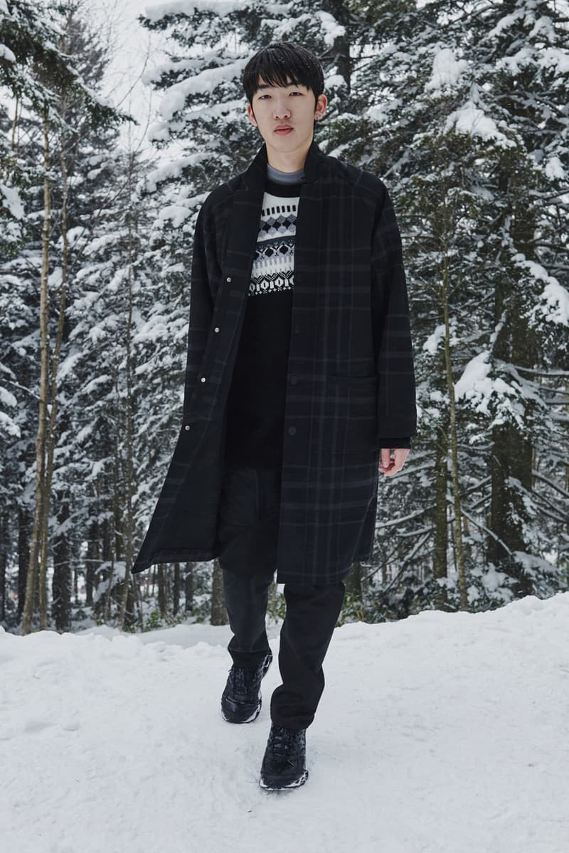 WHITE MOUNTAINEERING Fall/Winter 2021 Collection lookbook fw21 japan collaborations Mizuno, GORE-TEX, Millet, UGG, Saucony, Danner, Gramicci, Briefing