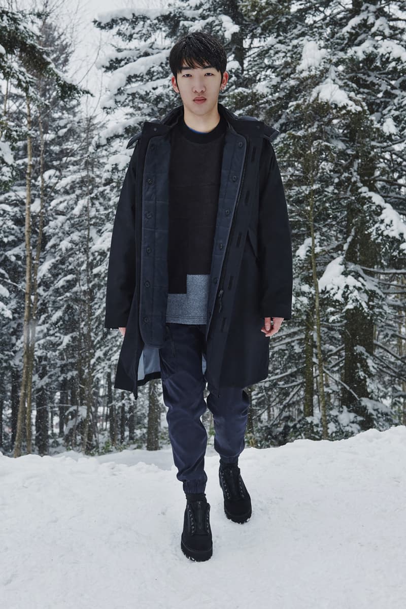 WHITE MOUNTAINEERING Fall/Winter 2021 Collection lookbook fw21 japan collaborations Mizuno, GORE-TEX, Millet, UGG, Saucony, Danner, Gramicci, Briefing