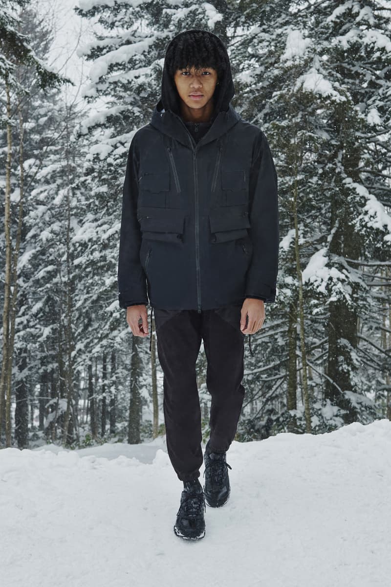 WHITE MOUNTAINEERING Fall/Winter 2021 Collection lookbook fw21 japan collaborations Mizuno, GORE-TEX, Millet, UGG, Saucony, Danner, Gramicci, Briefing