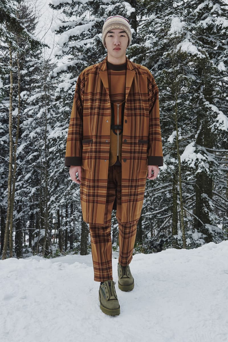 WHITE MOUNTAINEERING Fall/Winter 2021 Collection lookbook fw21 japan collaborations Mizuno, GORE-TEX, Millet, UGG, Saucony, Danner, Gramicci, Briefing