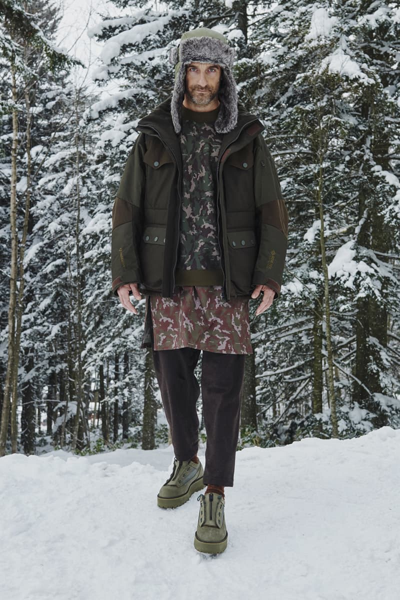 WHITE MOUNTAINEERING Fall/Winter 2021 Collection lookbook fw21 japan collaborations Mizuno, GORE-TEX, Millet, UGG, Saucony, Danner, Gramicci, Briefing