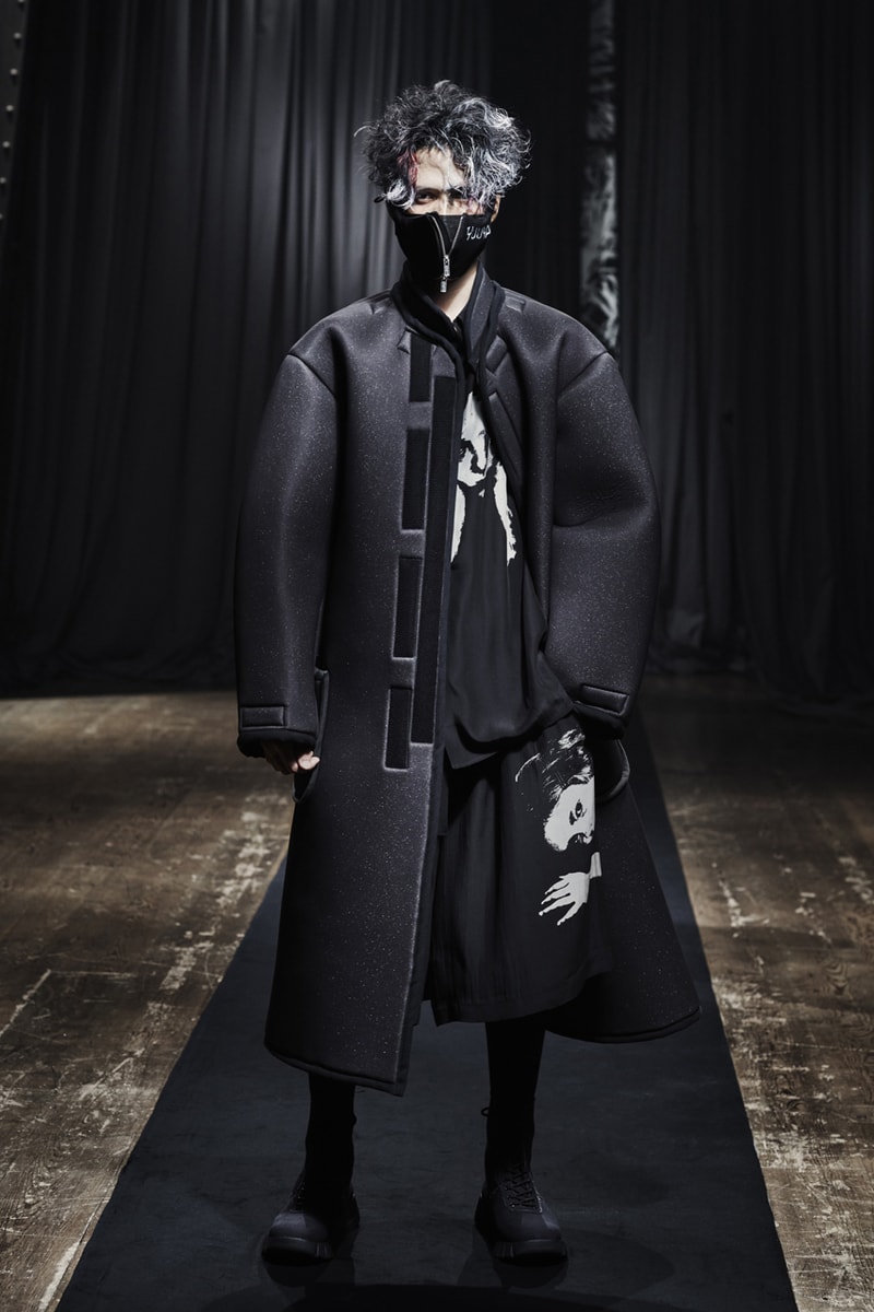 Yohji Yamamoto Fall/Winter 2021 Collection Lookbook pour homme fw21 menswear paris fashion week 