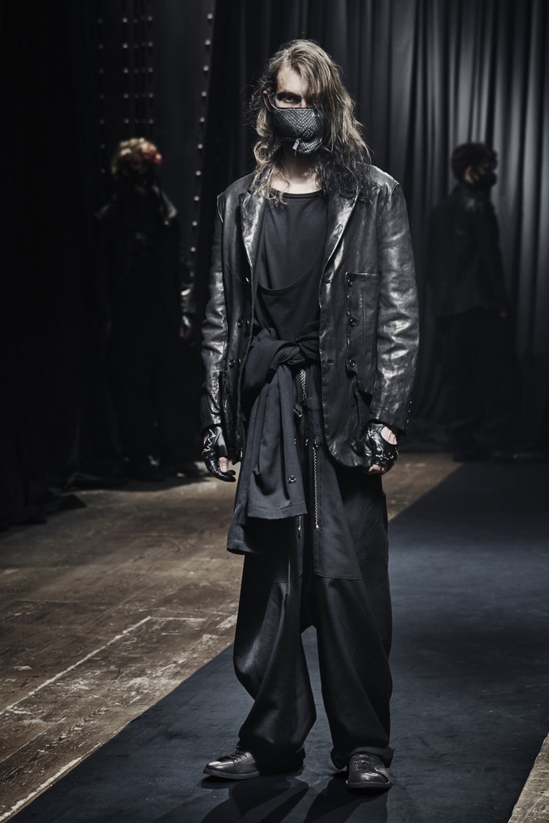 Yohji Yamamoto Fall/Winter 2021 Collection Lookbook pour homme fw21 menswear paris fashion week 