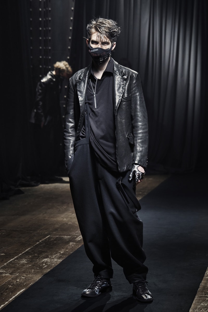 Yohji Yamamoto Fall/Winter 2021 Collection Lookbook pour homme fw21 menswear paris fashion week 