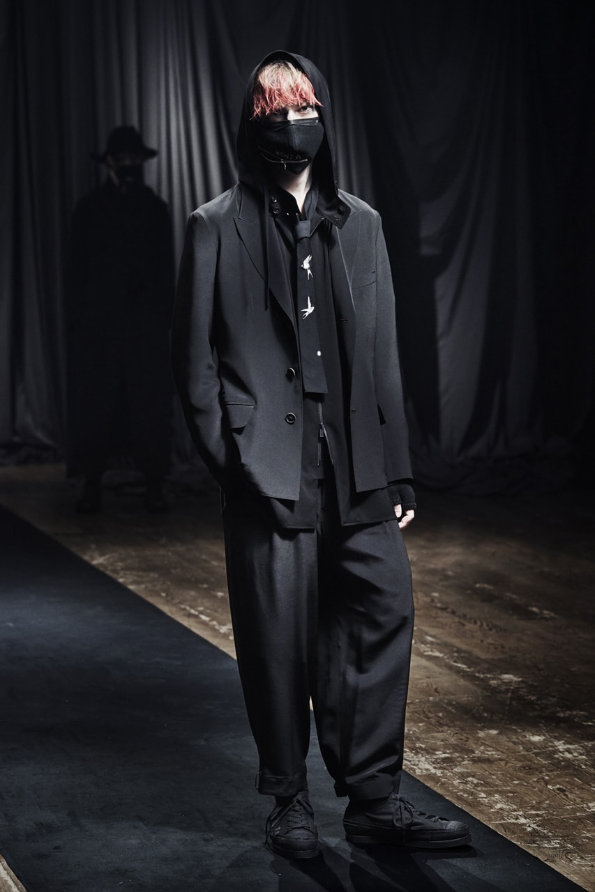 Yohji Yamamoto Fall/Winter 2021 Collection Lookbook pour homme fw21 menswear paris fashion week 