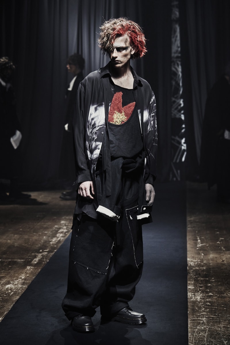 Yohji Yamamoto Fall/Winter 2021 Collection Lookbook pour homme fw21 menswear paris fashion week 