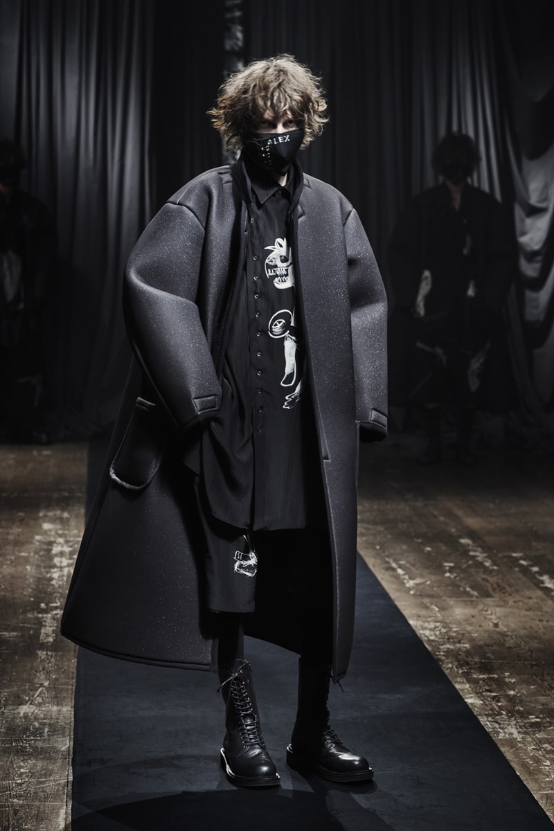 Yohji Yamamoto Fall/Winter 2021 Collection Lookbook pour homme fw21 menswear paris fashion week 