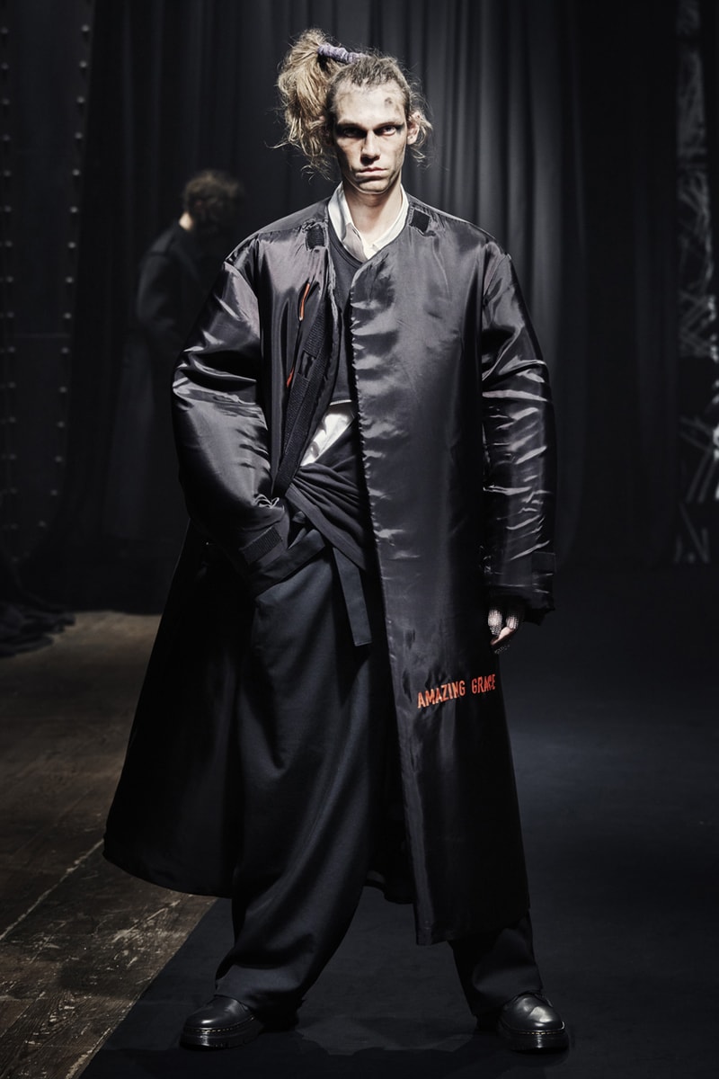 Yohji Yamamoto Fall/Winter 2021 Collection Lookbook pour homme fw21 menswear paris fashion week 