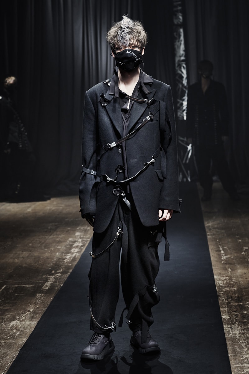 Yohji Yamamoto Fall/Winter 2021 Collection Lookbook pour homme fw21 menswear paris fashion week 