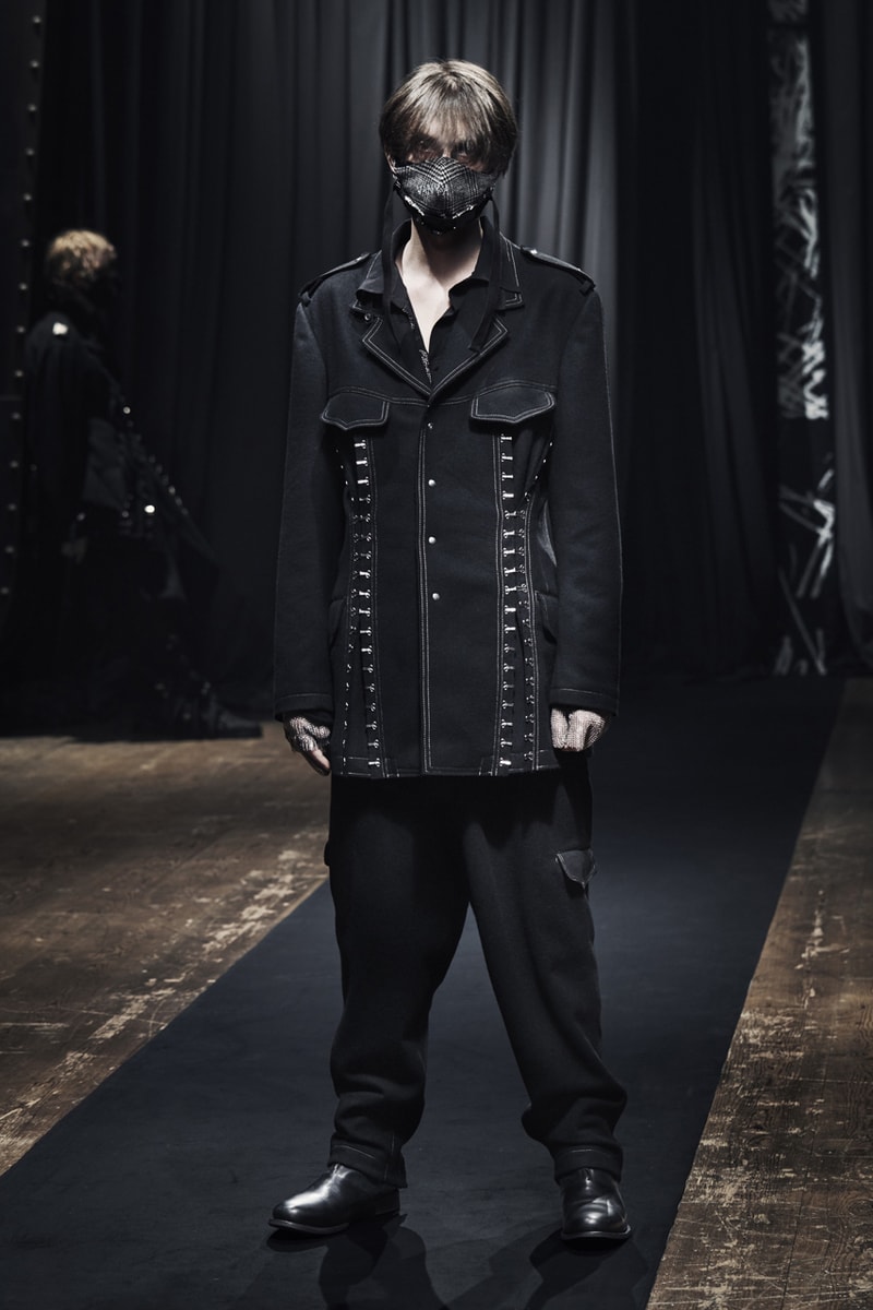 Yohji Yamamoto Fall/Winter 2021 Collection Lookbook pour homme fw21 menswear paris fashion week 