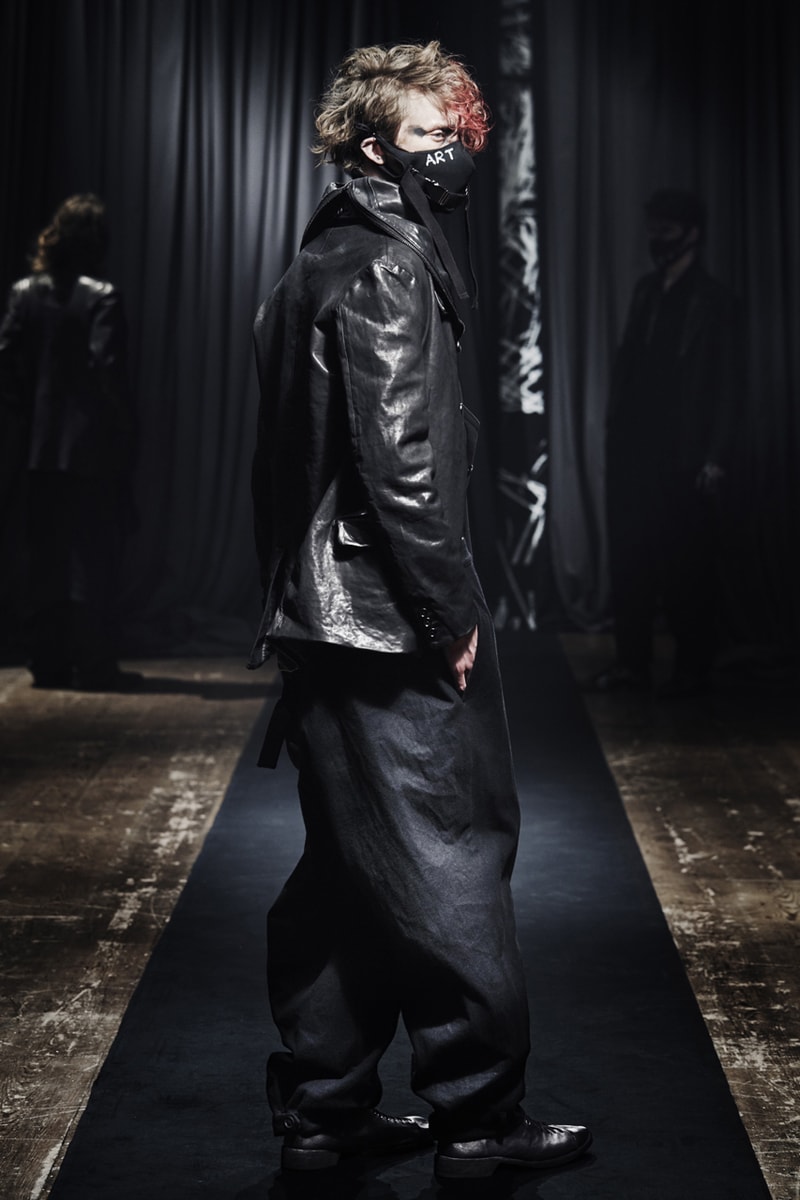Yohji Yamamoto Fall/Winter 2021 Collection Lookbook pour homme fw21 menswear paris fashion week 