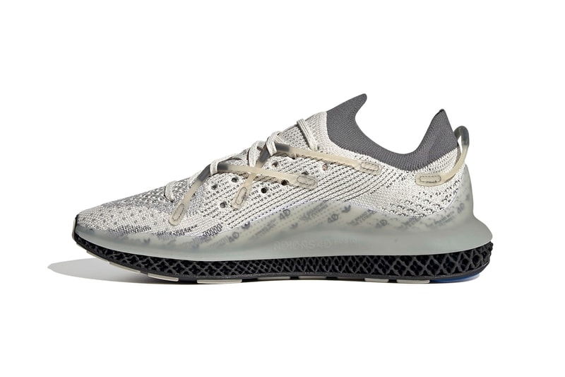 adidas, 4D, Fusio, 3D Printed, FUTURECRAFT, running, footwear, sneakers, german, london, grey, black, white, trefoil, originals, adidas originals