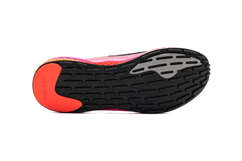 adidas 4D Fusio Black Orange Pink FX6131 TPU Oversized Clip Three Stripes Four Dimensional 3D Printing Oxygen Light Resin Technology Release Information Footwear Sneaker Drop Date Closer First Look Technical Running