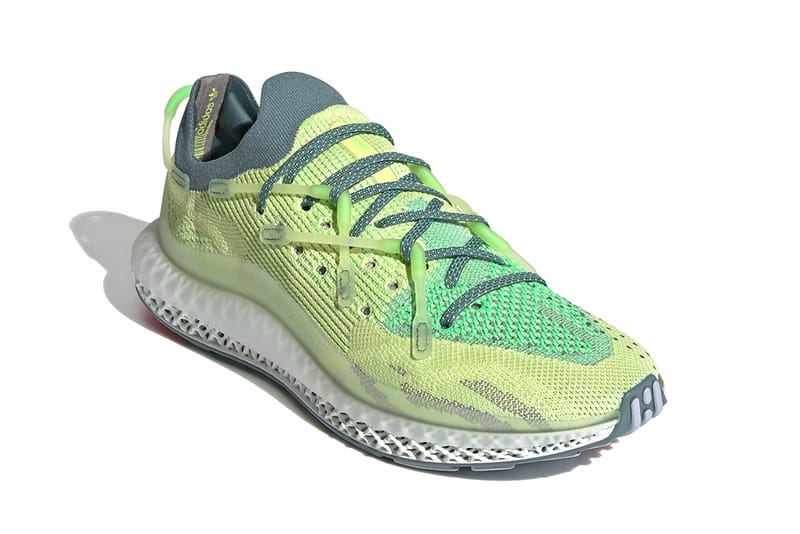 The Futuristic adidas 4D Fusio to Launch in a Vivid "Semi Frozen Yellow/Hazy Emerald"