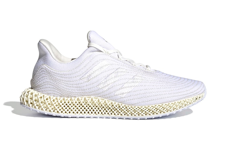 adidas' 4D Parley Returns in Crisp "Cream White/Aluminium" Colorway