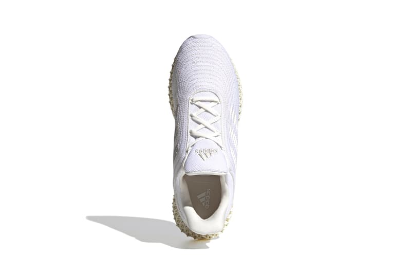 adidas 4D Parley "Cream White/Aluminium" FZ0596 Parley for the Oceans Recycled Waste Plastic Primeknit Weave BOOST Running Shoe Footwear Three Stripes Release Information Drop Date Closer First Look Shoes Trainers
