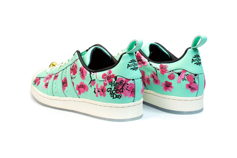 AriZona adidas Originals Superstar 2021 Capsule menswear streetwear sneakers shoes kicks trainers runners ss21 spring summer 2021 iced tea info