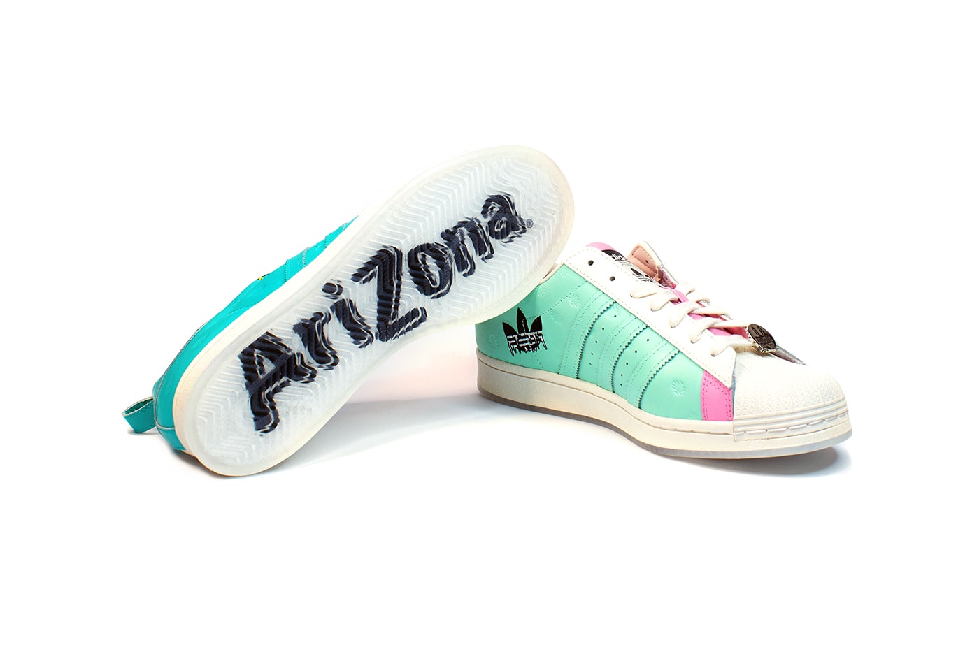 AriZona adidas Originals Superstar 2021 Capsule menswear streetwear sneakers shoes kicks trainers runners ss21 spring summer 2021 iced tea info