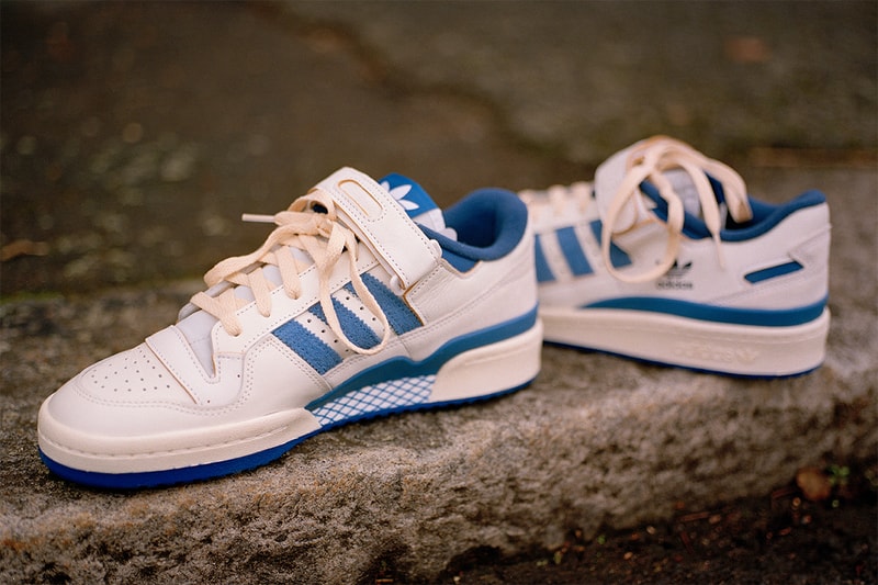 adidas forum 84 low cloud white royal blue cream white S23764 release info date photos price store list originals 